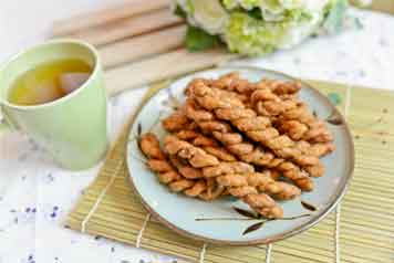 黑糖風味麻花捲