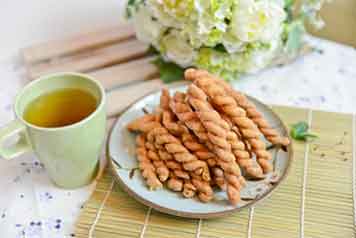 梅子風味麻花捲