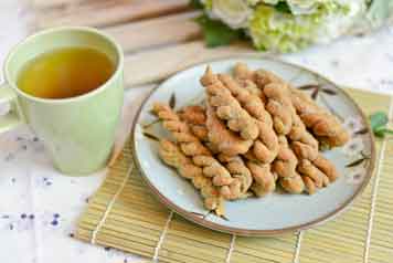 芥末風味麻花捲