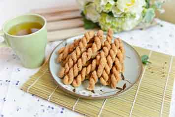 花生風味麻花捲